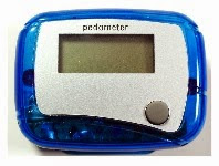 Image: DDU(TM) 1 Pcs Blue Clip Weight Calorie Loss Walk Running Mini LCD Screen Step Counter Pedometer
