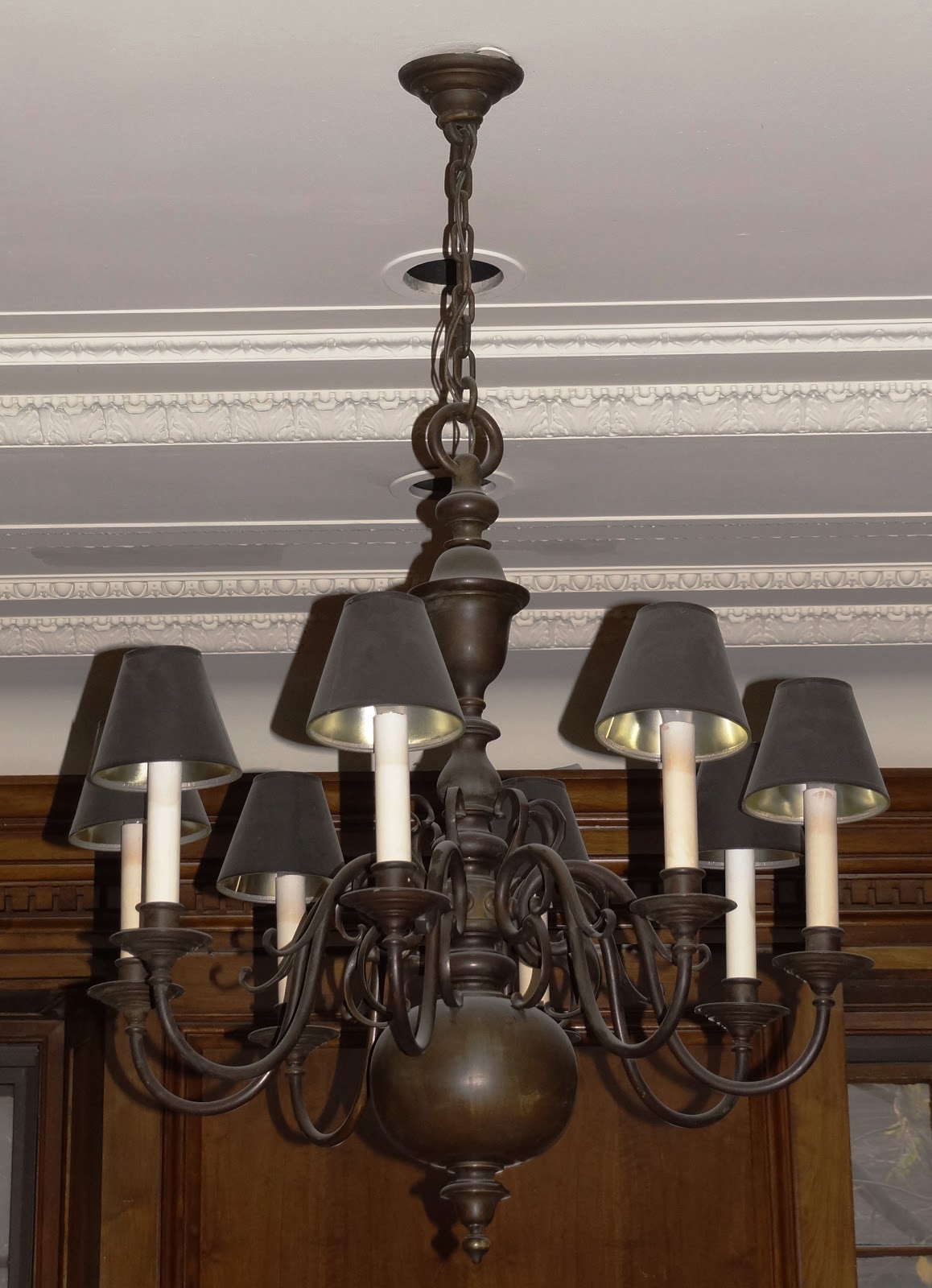 Malcolm Forbes Townhouse's Large Chandelier