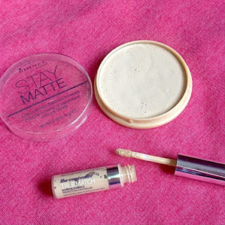 Rimmel Stay Matte Pressed Powder / L'Oreal True Match Concealer