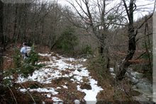 Vadeando el Arroyo los Ríos