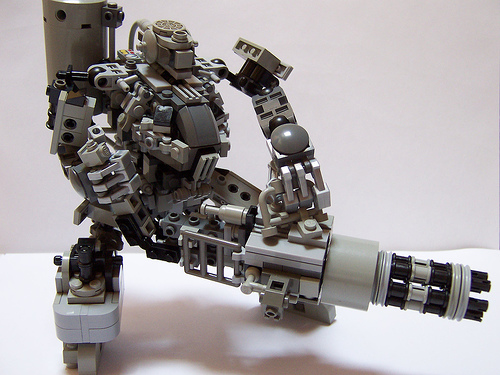 Cool LEGO Robot Warriors