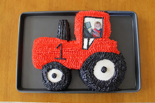 1st Tractor Birthday Party