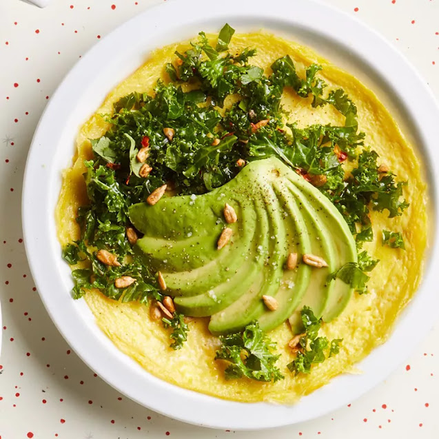 Avocado & Kale Omelet Avocado & Kale Omelet