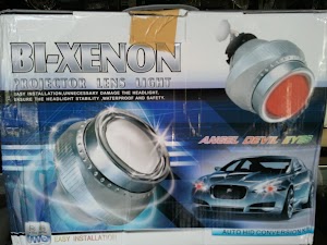 LAMPU MOBIL BI-XENON  (Projector Lens Light)