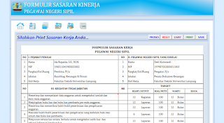 Download Aplikasi Excel Formulir SKP Terbaru