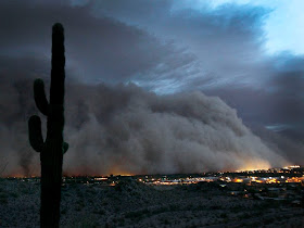 Gambar Badai Pasir Arizona AS Lengkap Mengerikan