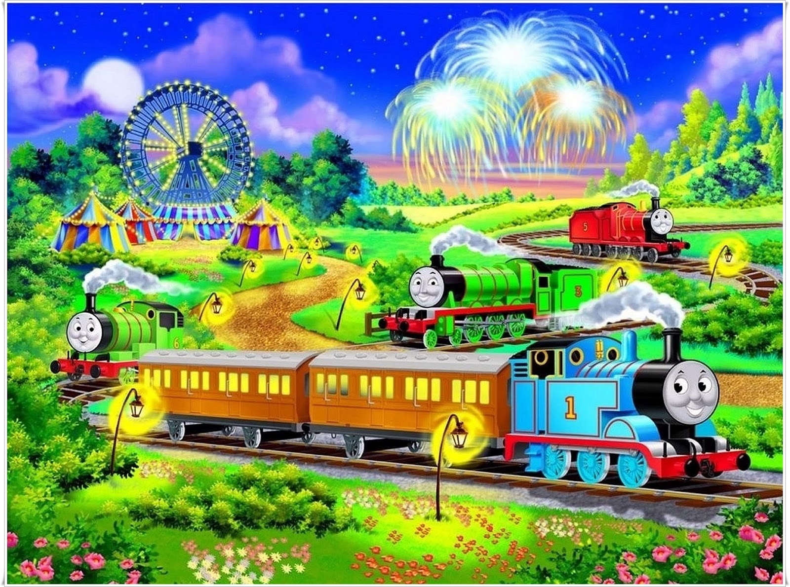 10 GAMBAR KARTUN THOMAS AND FRIENDS Gambar Kartun Lucu Dan