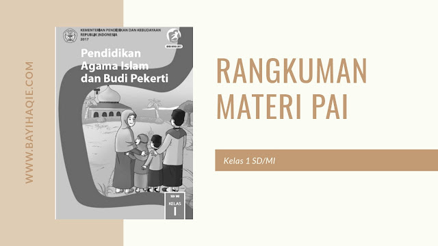 Rangkuman Materi PAI Kelas 1 SD/MI