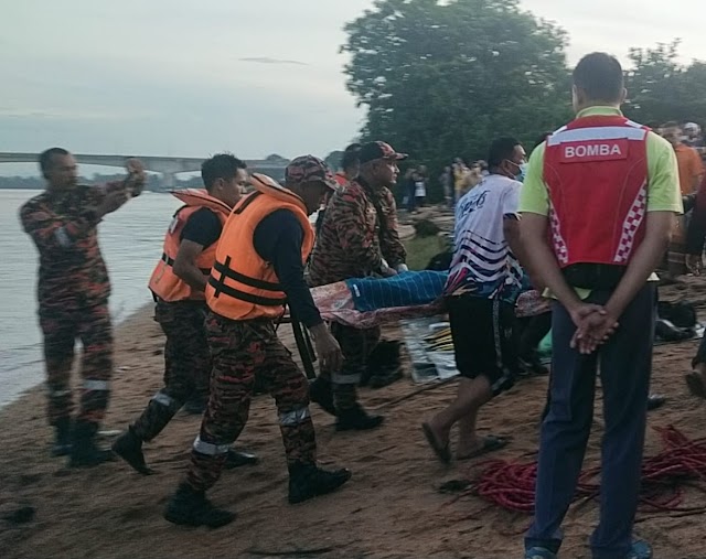 Murid tingkatan 2 mati lemas di Sungai Terengganu