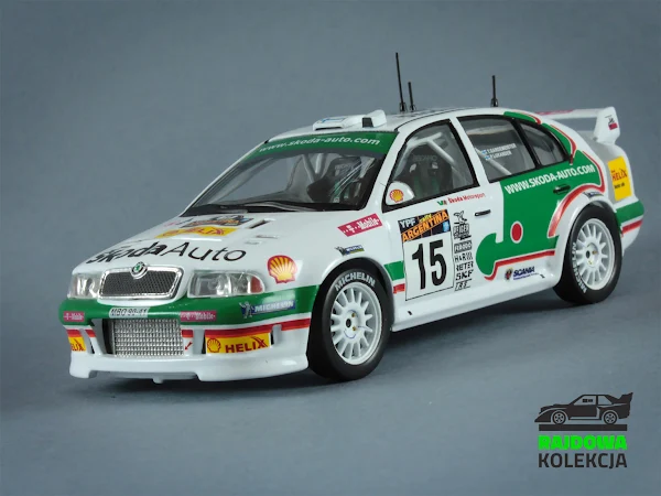 IXO for Rally Car Collection Skoda Octavia WRC Evo3 Rally Argentina 2003