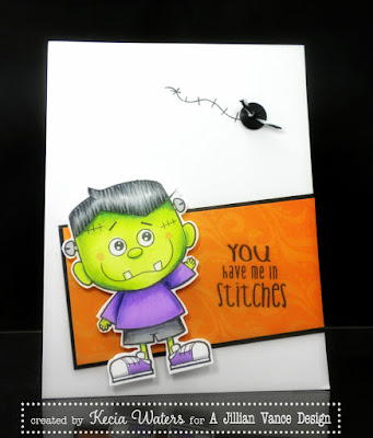 A Jillian Vance Design, Whimsie Doodles, Kecia Waters, Halloween, Copic markers