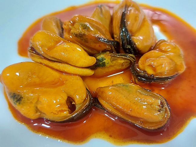 Mejillones en escabeche