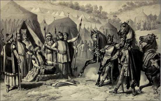 عندما تحالف الصرب والبوسنيون والبلغار وأعدوا جيشاً أوروبياً صليبياً كثيفاً لحرب  المسلمين بقيادة السلطان العثماني مراد الاول .
