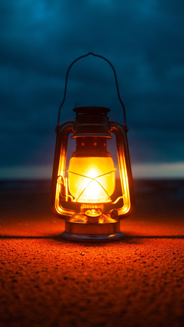Lantern, Lamp, Flame, Light