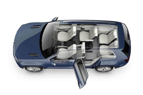 Семиместный внедорожник Volkswagen 2014