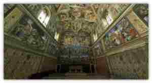 Capilla Sixtina tour virtual con Sistine Chapel