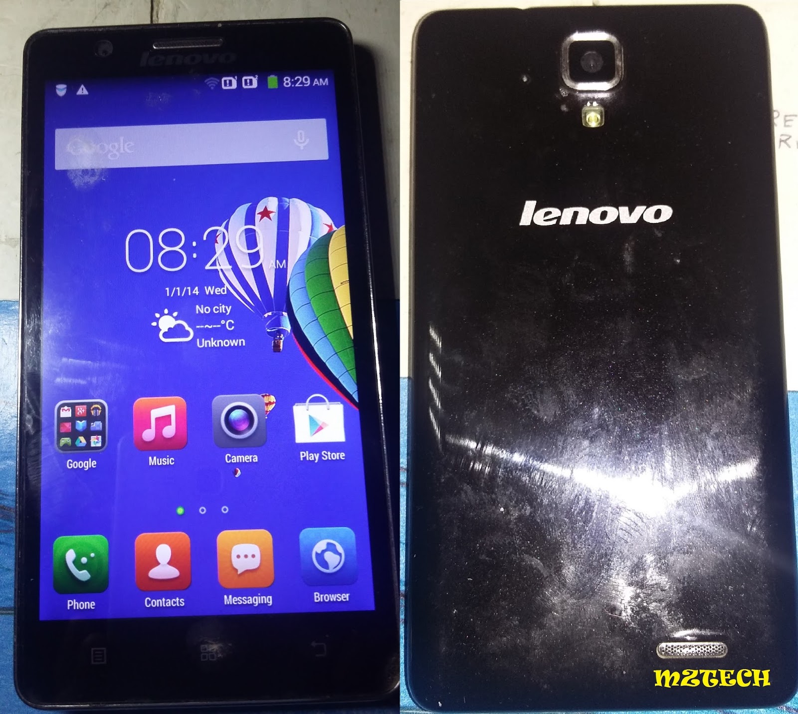 How to Fix Lenovo A536 by Flashing Firmware MZtech