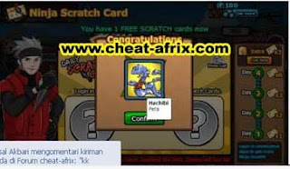 Trick Scratch Card Get Free Pet Tailed Beast