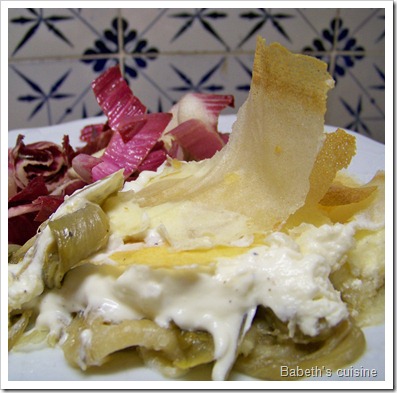 tarte feuilletée endives chèvre