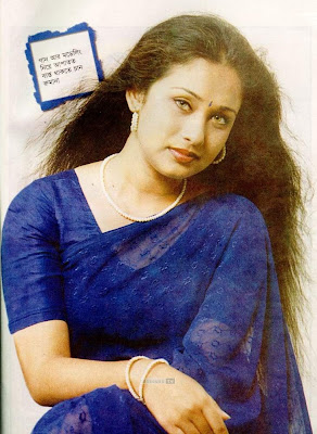 old actress in blue saree hot photo album