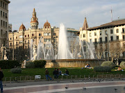 Barcelona Spain was the seat of a vast Mediterranean empire when Madrid was . (spain)