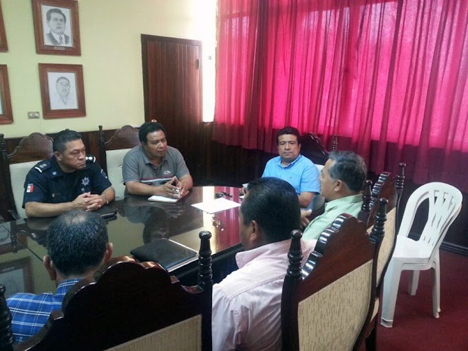 En Tabasco, intensifican titular de SSP y alcalde de Cunduacán tareas de seguridad