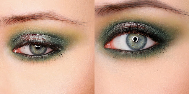 green make up