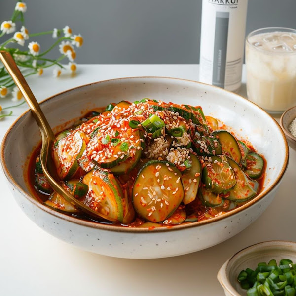 Craving Something Spicy and Crunchy? This Easy Cucumber Kimchi Recipe Delivers