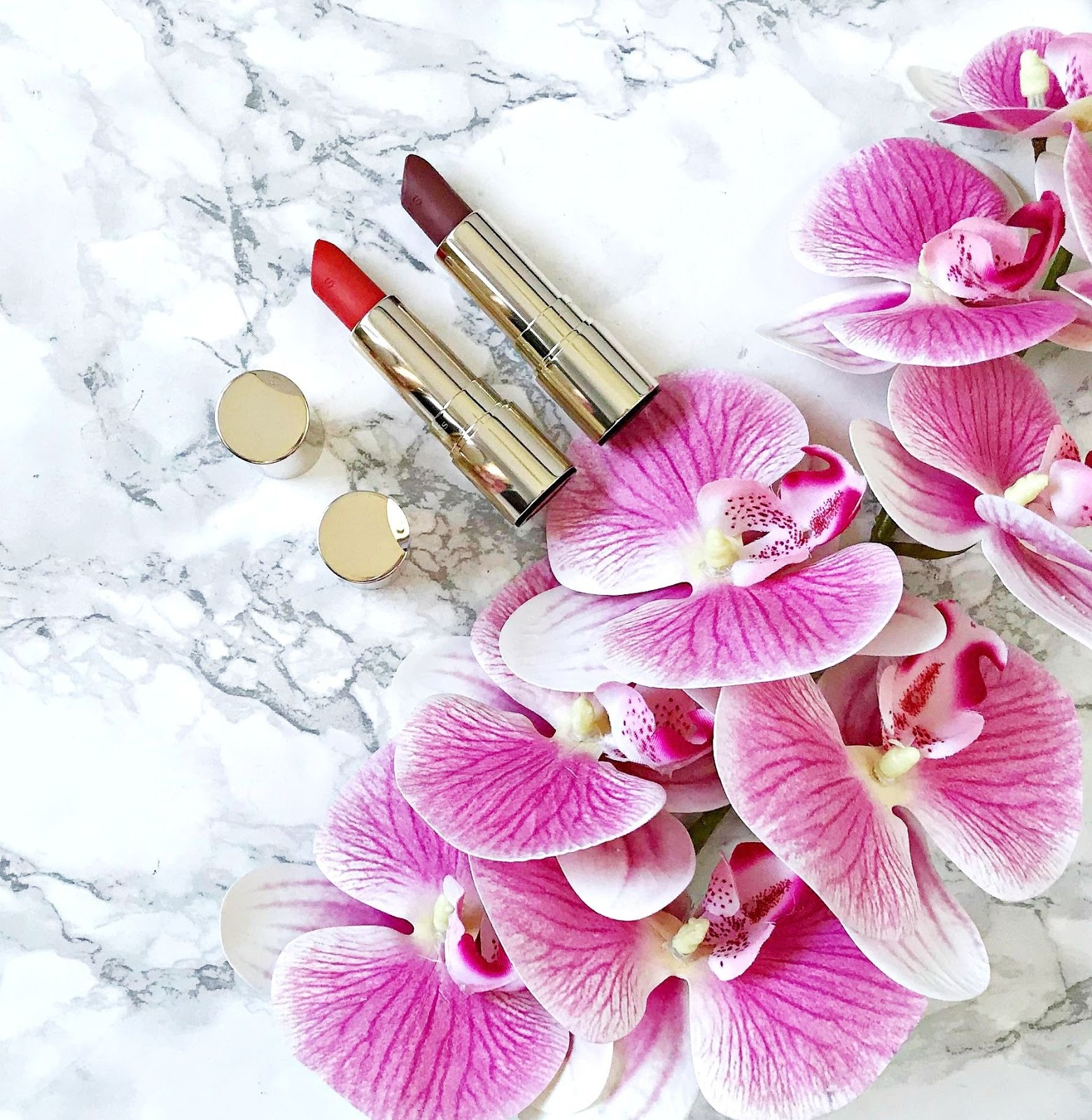 Clarins Joli Rouge Velvet Lipsticks Review & Swatches