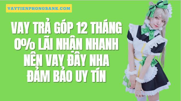 Vay tiền trả góp 12 tháng