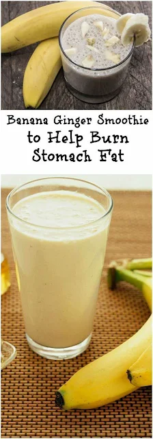 Banana and Ginger Smoothie for Weight Loss