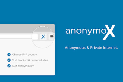 Cara memasang Anonymox di Google Chrome