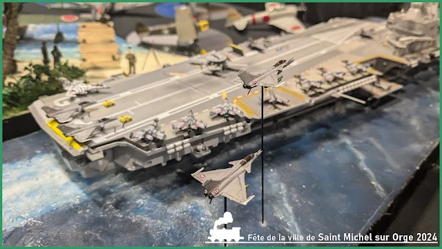 Fête de la ville de Saint Michel sur Orge 2024 avec l'Escadrille Saint Michel.