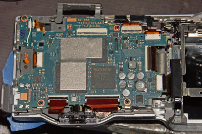 sony nex disassembled components chips infrared