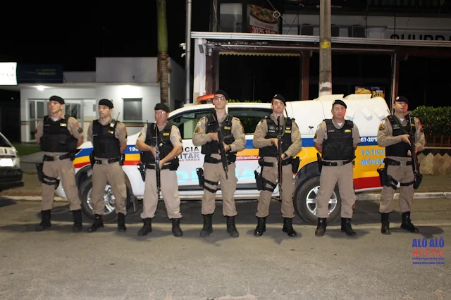Equipe do Tático Móvel e Militares de Espírito Santo do Dourado realizaram a apreensão e prisão - Foto: Alô Alô Cidade