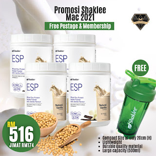 Promosi Shaklee Mac 2021 Kelebihan ESP