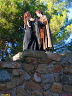 El príncep amb la princesa al Castell del Far. Autor: Carlos Albacete