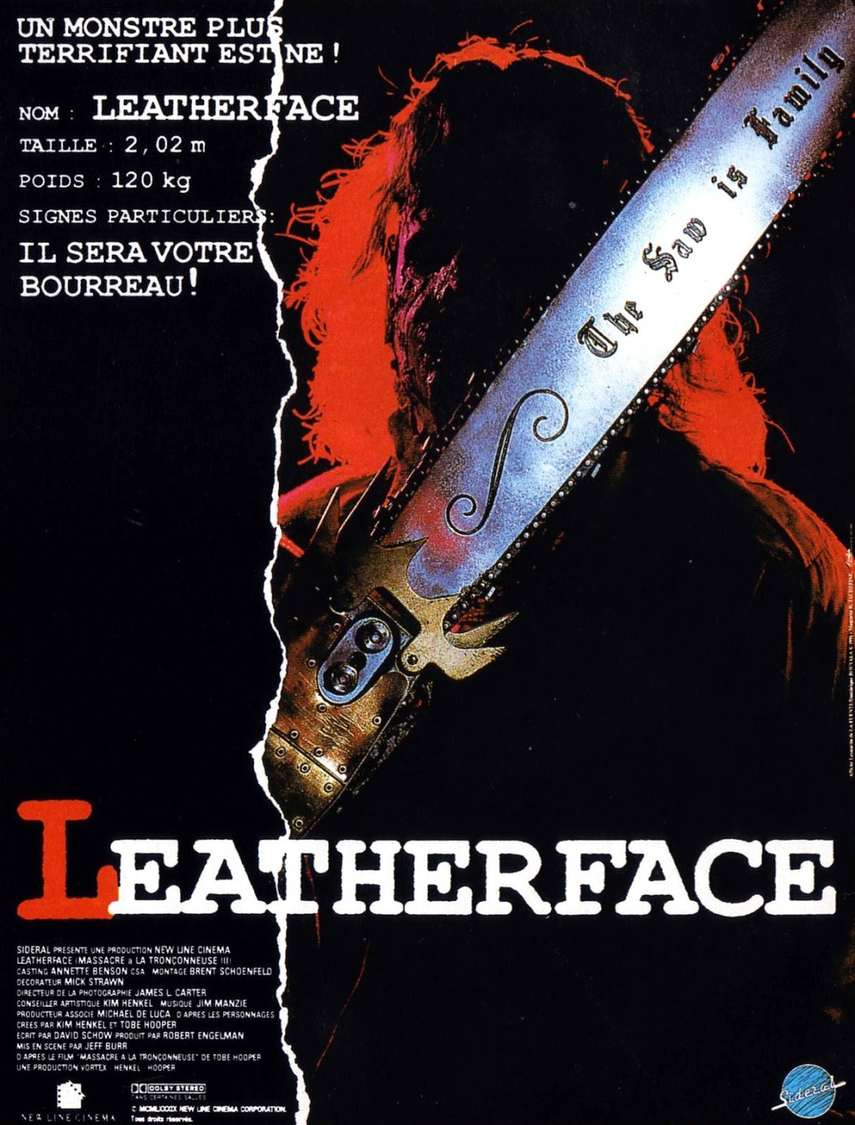 1990 Leatherface: The Texas Chainsaw Massacre III 1990 Leatherface: The Texas Chainsaw Massacre III