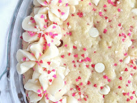 Sweetheart Funfetti Sugar Cookie Cake
