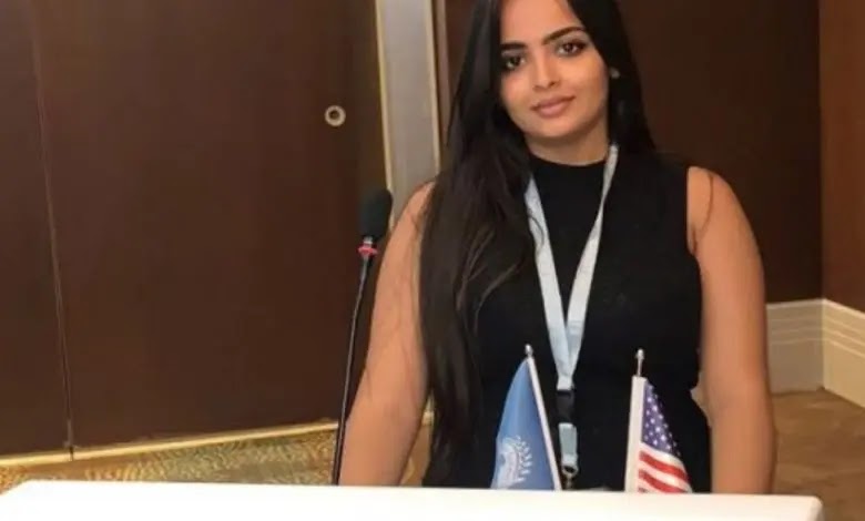 الطالبة المغربية آية هراوي