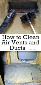 DIY heating and air conditioning duct and vent cleaning