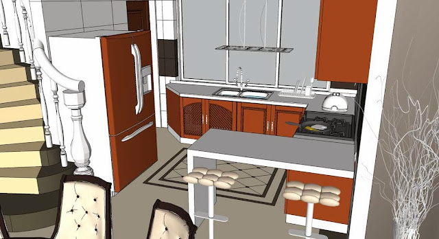free sketchup model vray setting villa interior SKETCHUP FREE 3D MODEL INTERIOR HOME FURNITURE 