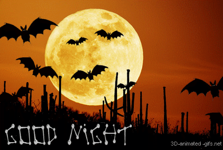 good night funny ecards animated gifs night landscape amazing bats ...