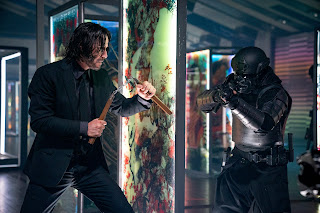 Keanu Reeves as John Wick in John Wick 4