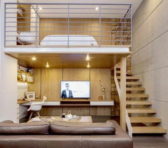 desain inspiratif rumah mezzanine