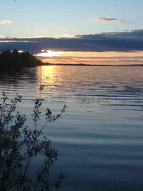 Lake in Lieksa Northern Karelia finland