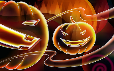 Glowing Halloween Desktop Themes