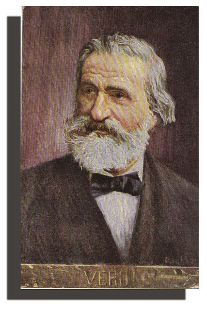 Giuseppe Verdi,  Italian Composer - Antique Unused Austrian Artist Portrait Postcard, ca. 1910, Bruder Kohn