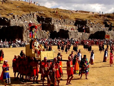 Foto de la fiesta del Inti Raymi en Cuzco