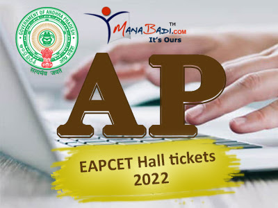 AP EAPCET Halltickets 2022